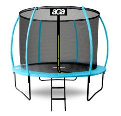 Aga SPORT EXCLUSIVE Trampolína 305 cm Světle modrá + ochranná síť + žebřík Aga SPORT EXCLUSIVE Trampolína 305 cm Světle modrá + ochranná síť + žebřík