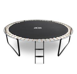 Aga SPORT PRO Trampolína 305 cm Černá + ochranná síť + žebřík