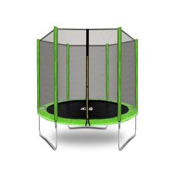 Aga SPORT TOP Trampolína 180 cm světle zelená + ochranná síť