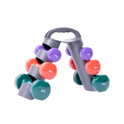 Aga Stojan s aerobic činkami 12kg (VÝPRODEJ) Aga Stojan s aerobic činkami 12kg (VÝPRODEJ)