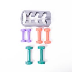 Aga Stojan s aerobic činkami 12kg (VÝPRODEJ)