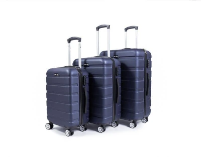 Aga Travel MR4650 modrá sada 3 cestovních kufrů (VÝPRODEJ)