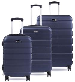 Aga Travel MR4650 modrá sada 3 cestovních kufrů (VÝPRODEJ)