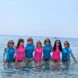 Agama Dámské lycrové triko AQUA LADY, krátký rukáv
