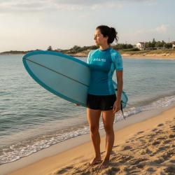Agama Dámské lycrové triko AQUA LADY, krátký rukáv