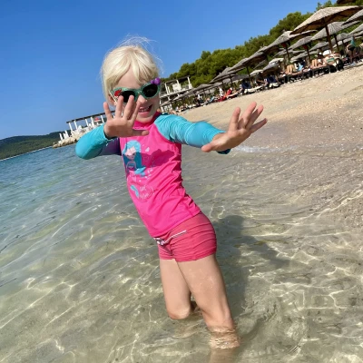 Agama Dětské lycrové triko LITTLE MERMAID