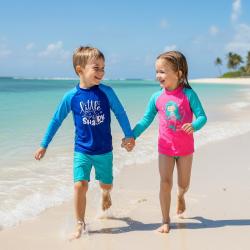 Agama Dětské lycrové triko LITTLE SHARK
