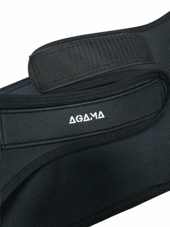 Agama Nadrozměrný ledvinový pás NYLON X4 4 mm