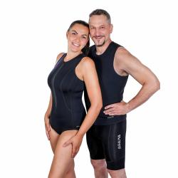 Agama Neoprénové nohavice na cvičenie EASY Fitness