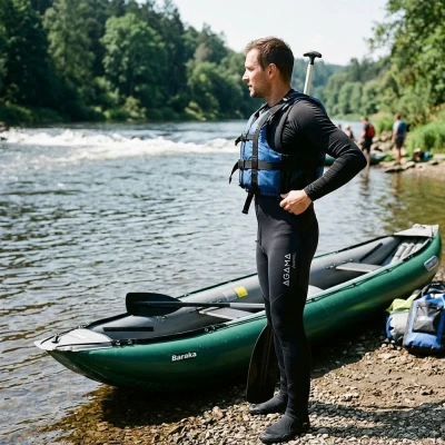 Agama RAFT 3 mm 2019 pánské neoprenové raftové kalhoty