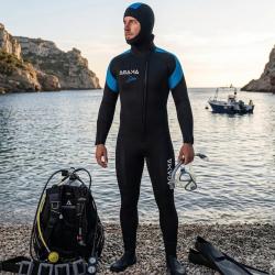 Agama Neoprenová potápěčská kombinéza DIVER 7 mm 2020