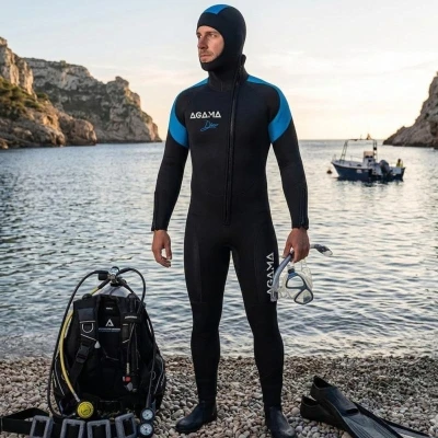Agama Neoprenová potápěčská kombinéza DIVER 7 mm 2020