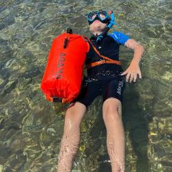 Agama Plavecká bójka a suchý vak SWIM PRO 28 L