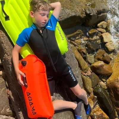 Agama Plavecká bójka a suchý vak SWIM PRO 28 L