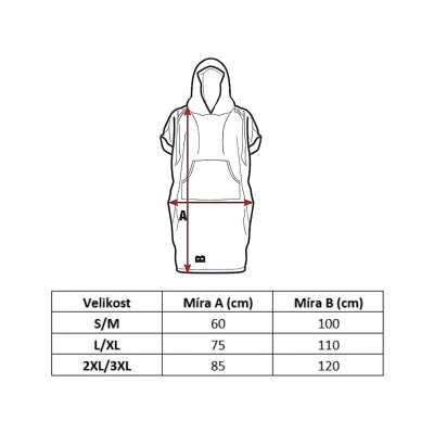 Agama Pončo COTTON PREMIUM