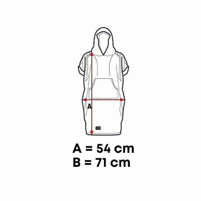 Agama Pončo PONCHO BAMBOO KID 110-134 cm