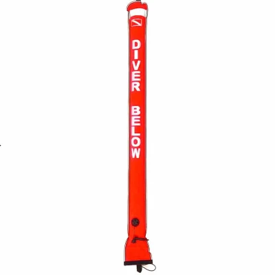 Agama Uzavřená dekompresní bójka ORANGE 18/180 cm Agama Uzavřená dekompresní bójka ORANGE 18/180 cm