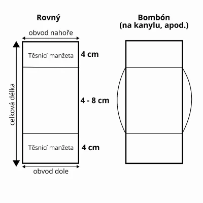 Agama Vodotěsný krycí neoprenový návlek na ruku s 5 mm manžetou