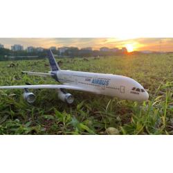 AIRBUS A380 RC letadlo se stabilizací, 3ch - motory a výškovka, 510mm, RTF 2,4GHz, EPP