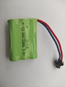 Akumulátor Ni-Cd 700mAh 3.6V SM konektor Akumulátor Ni-Cd 700mAh 3.6V SM konektor