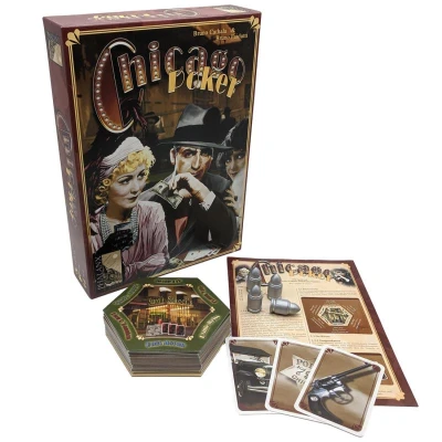 Albi Chicago Poker rodinná hra s blafováním