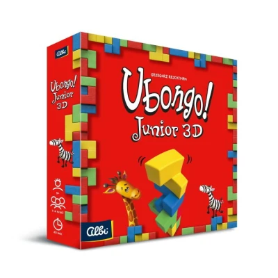 Albi Ubongo Junior 3D druhá edice společenská hra