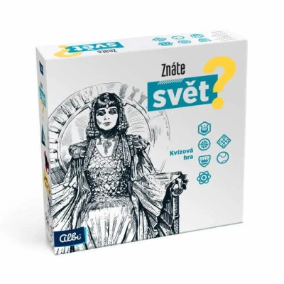 Albi Znáte svět? kvízová společenská hra