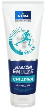 Alpa Masážní Emulze Chladivá 210 Ml Alpa Masážní Emulze Chladivá 210 Ml