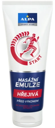 Alpa Masážní Emulze Hřejivá 210 Ml Alpa Masážní Emulze Hřejivá 210 Ml