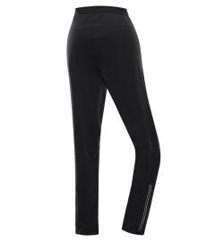 Alpine Pro ABAR pánské černé softshellové kalhoty