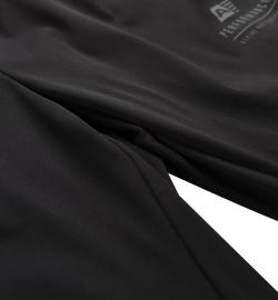 Alpine Pro ABAR pánské černé softshellové kalhoty