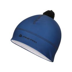 Alpine Pro ABERE modrá funkčná čiapka s brmbolcom