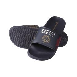 Alpine Pro AGILE sportovní modré pantofle z olympijské kolekce zoh 2026