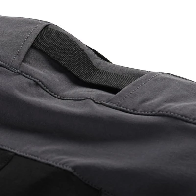 Alpine Pro AKAN 2 pánské softshellové kalhoty NEUTRÁLNÍ / ZEMITÁ