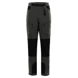Alpine Pro AKAN 2 pánske softshellové nohavice zelené
