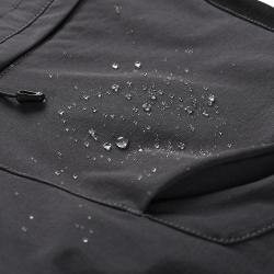 Alpine Pro AKANA 2 dámské softshellové kalhoty NEUTRÁLNÍ / ZEMITÁ