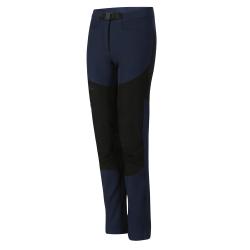 Alpine Pro AKANA dámské modré softshellové kalhoty