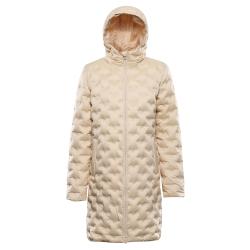 Alpine Pro AWEDA 2 dámský zimní kabát NEUTRÁLNÍ / ZEMITÁ