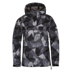 Alpine Pro AXAT MJCX460779PA pánská šedá bunda ptx jaro/podzim Alpine Pro AXAT MJCX460779PA pánská šedá bunda ptx jaro/podzim