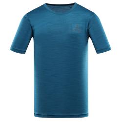 Alpine Pro BASIK pánské modré rychleschnoucí triko