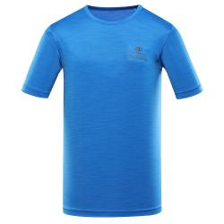 Alpine Pro BASIK pánské modré rychleschnoucí triko