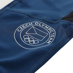 Alpine Pro BRAGLIA dámské modré funkční legíny z olympijské kolekce