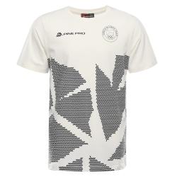 Alpine Pro CAMPION pánské triko z olympijské kolekce zoh 2026 NEUTRÁLNÍ / ZEMITÁ