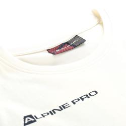 Alpine Pro CAMPION pánské triko z olympijské kolekce zoh 2026 NEUTRÁLNÍ / ZEMITÁ