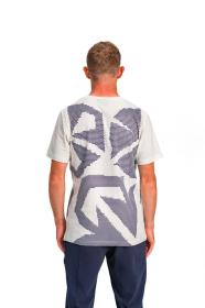 Alpine Pro CAMPION pánské triko z olympijské kolekce zoh 2026 NEUTRÁLNÍ / ZEMITÁ