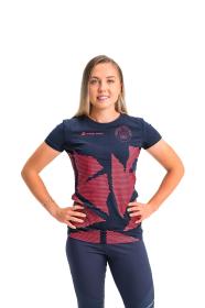 Alpine Pro CAMPIONA dámské modré triko z olympijské kolekce zoh 2026