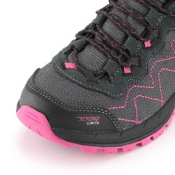 Alpine Pro CERNE 2 černo-růžová dámská outdoorová obuv s membránou