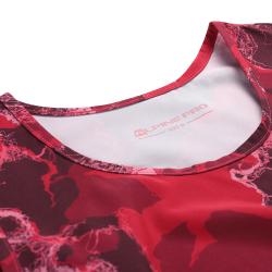 Alpine Pro COLEENA 2 dámské rychleschnoucí šaty RŮŽOVÁ / FIALOVÁ