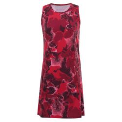 Alpine Pro COLEENA 2 dámské rychleschnoucí šaty RŮŽOVÁ / FIALOVÁ