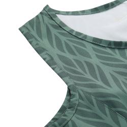 Alpine Pro COLEENA 2 dámské zelené rychloschnoucí šaty